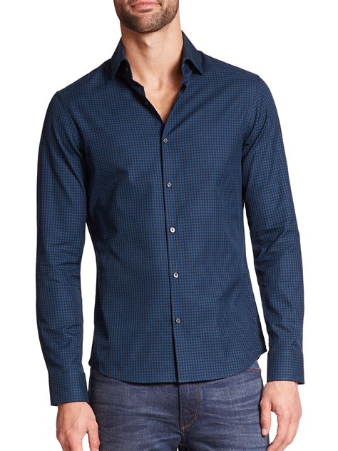 michael kors big fit shirt|Michael Kors shirts men's.